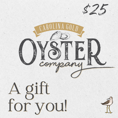 CAROLINA GOLD OYSTER COMPANY GIFT CARD