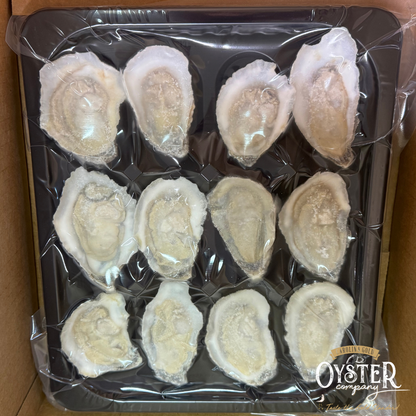 FLASH FROZEN HALF SHELL OYSTERS (LOCAL PICKUP ONLY)