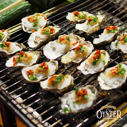 FLASH FROZEN HALF SHELL OYSTERS (SHIPPED ONLY)